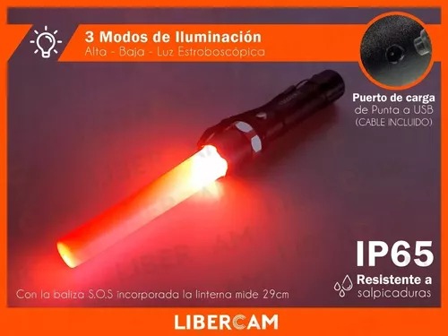 Miniatura 3 de Linterna Táctica Swat